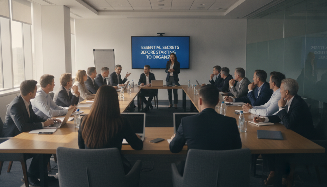 découvrez les secrets indispensables pour réussir l'organisation de votre séminaire d'entreprise et garantir un événement mémorable et efficace.